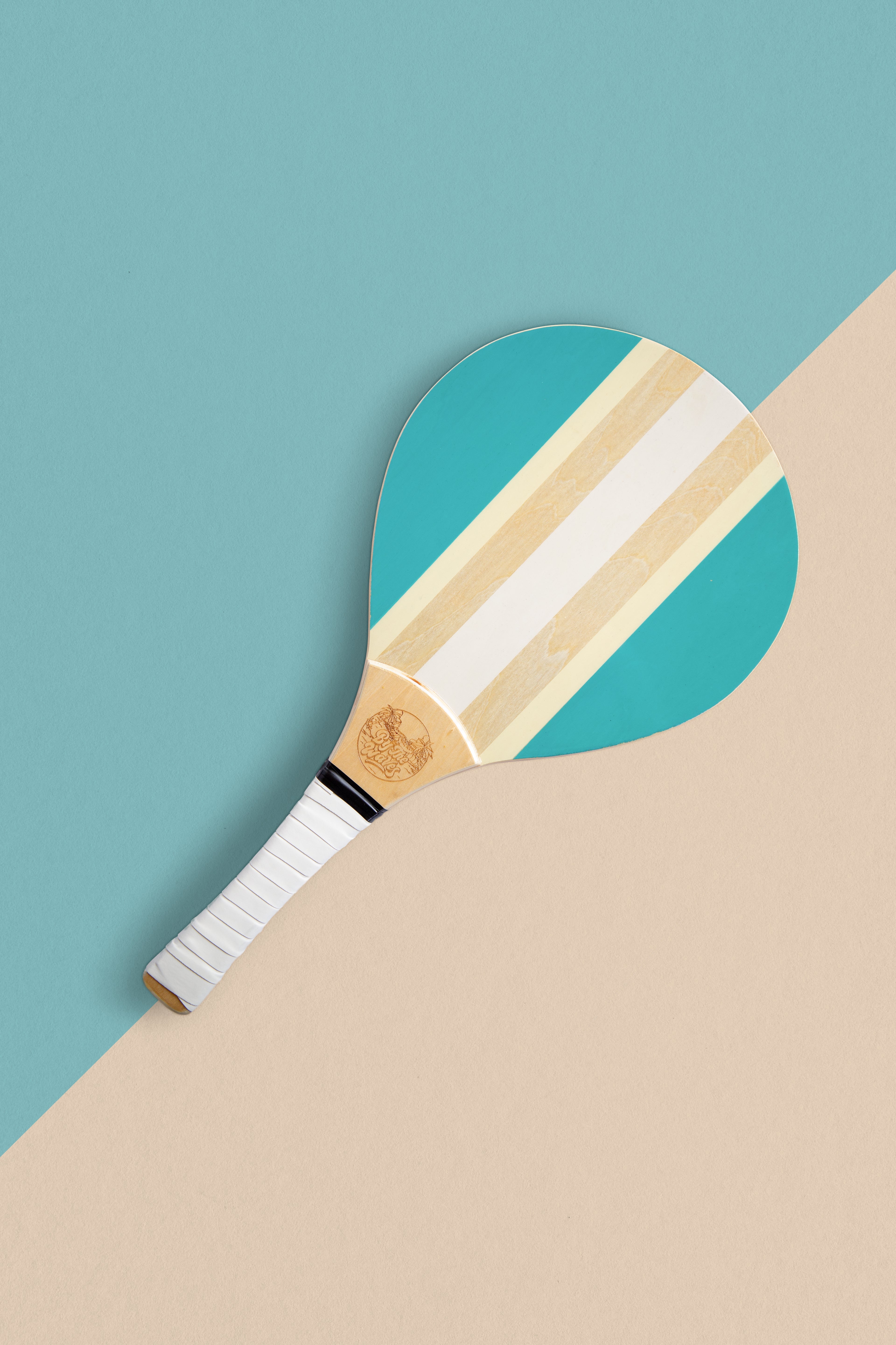 Wooden Beach Tennis Racket Set – By The Waves