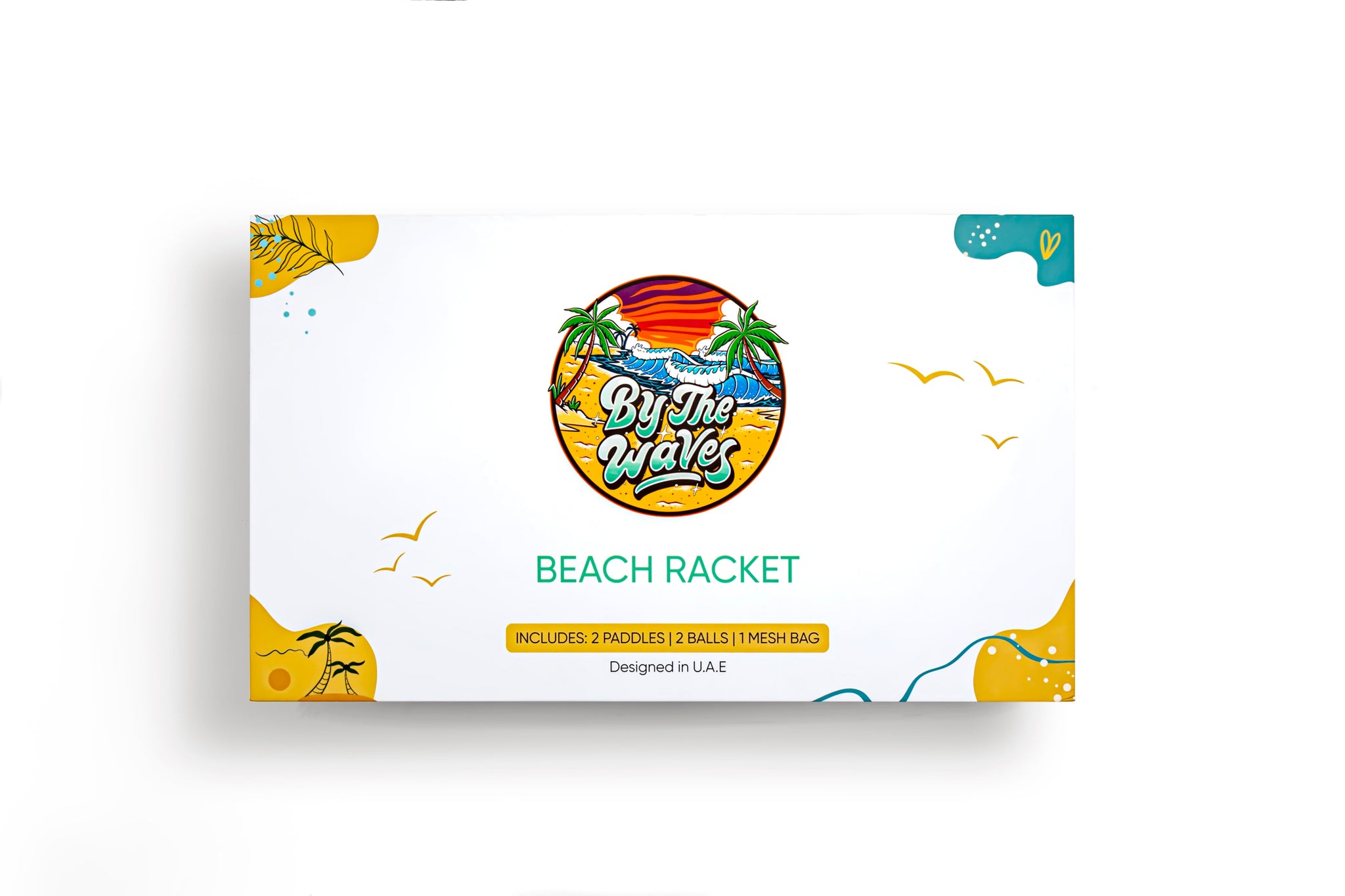 By The Waves Double Sided Beach Racket Set - By The Waves